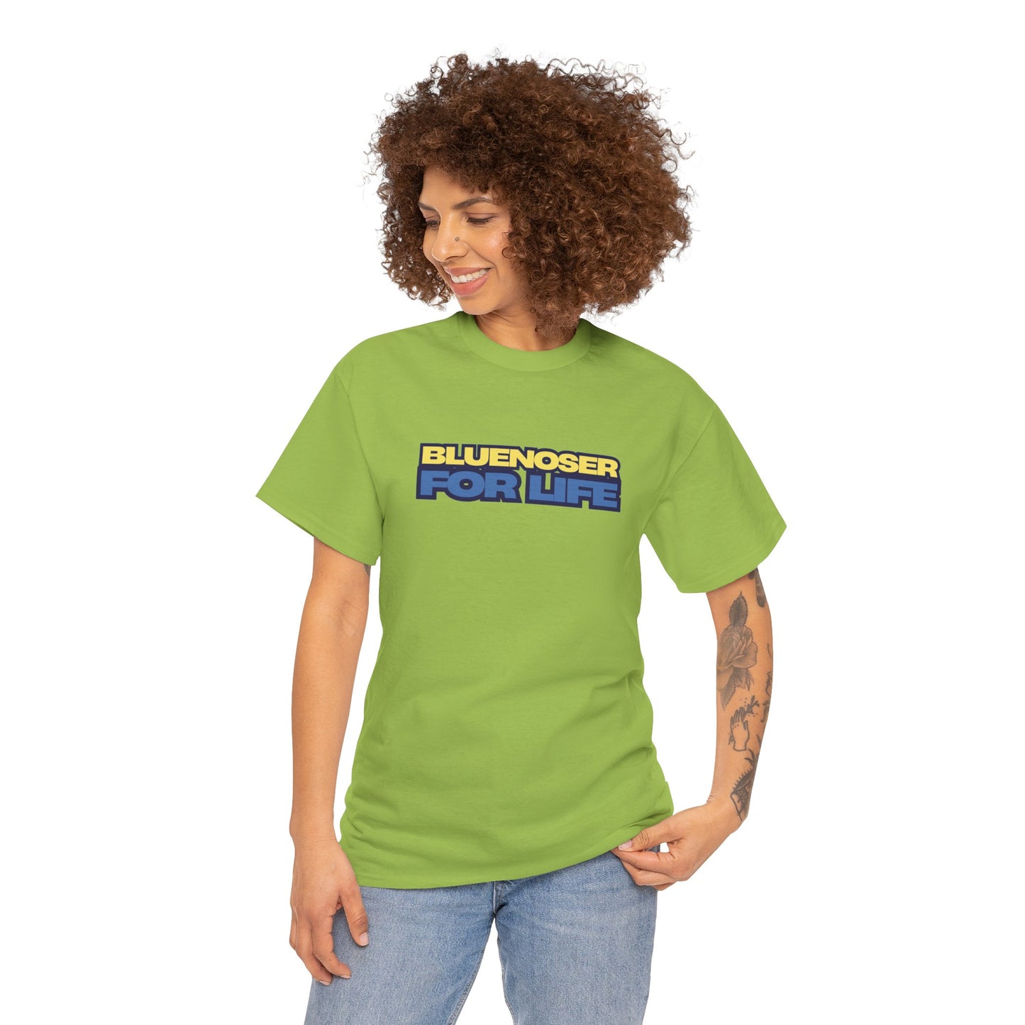 Bluenoser For Life Unisex Cotton Tee - Casual Wear, Gift for Friends