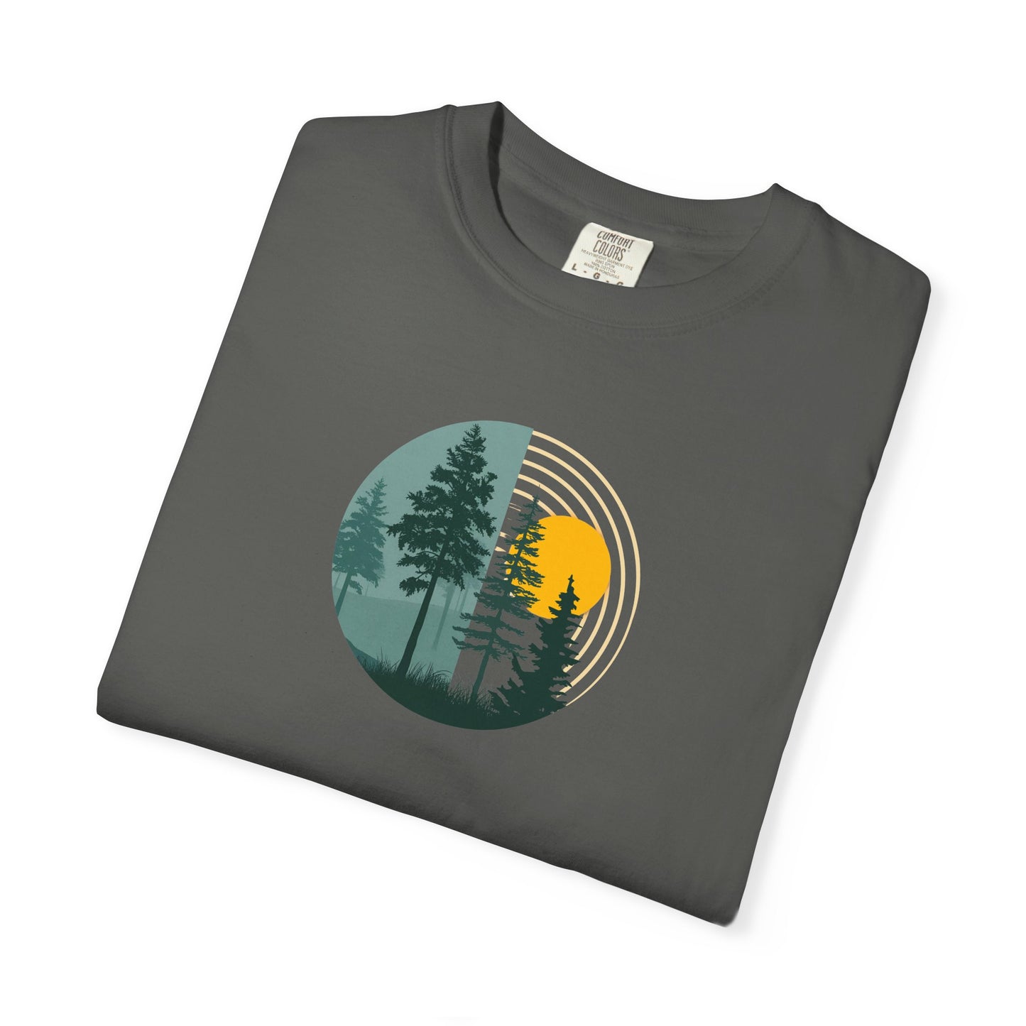 Nature Sunset Unisex Garment-Dyed T-Shirt
