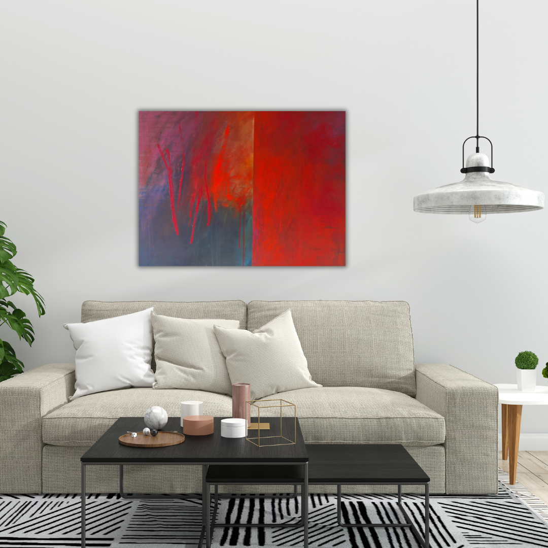 October Skies - 40" x 30"