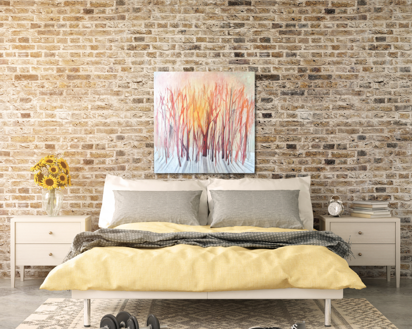 Golden Hour - 36" x 36"