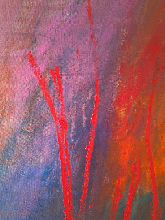 October Skies - 40" x 30"