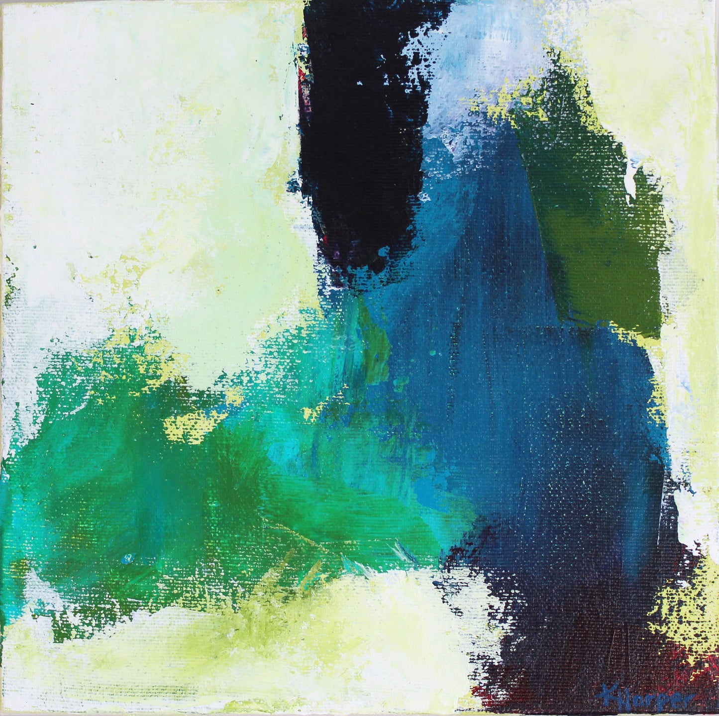 Celeste I - 8" x 8"