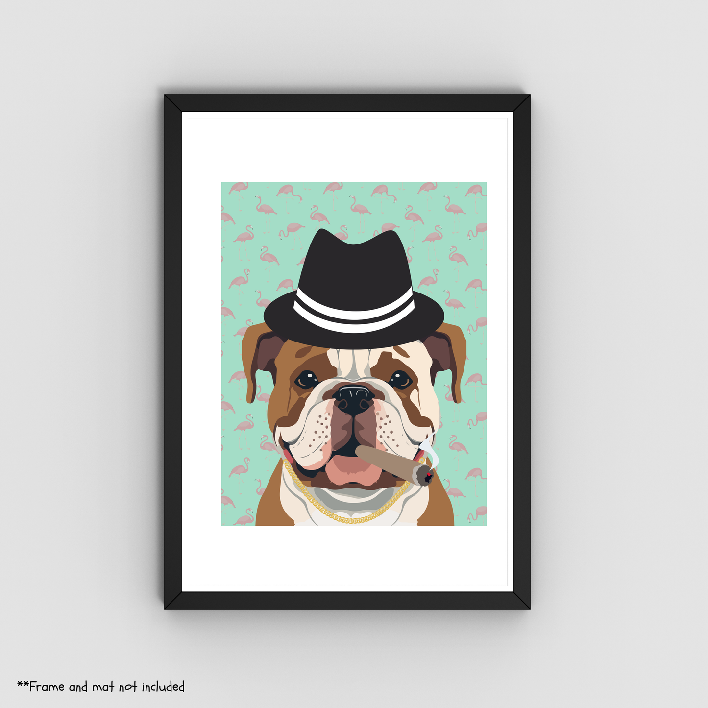 Cuban Bulldog Print 8.5x11 - Dog Lover Print
