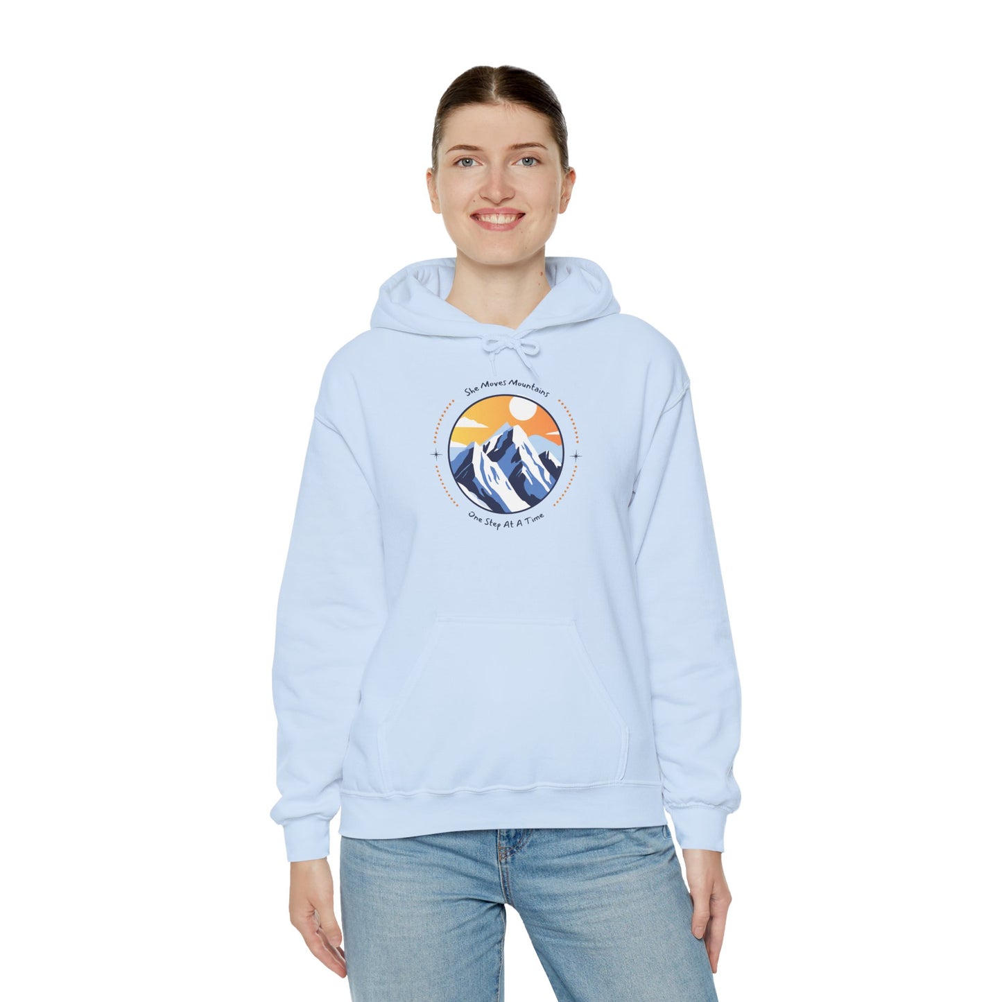Mountain Sunset Hooded Sweatshirt | Outdoor Adventure Apparel | Nature Lovers