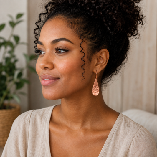Gianna - Copper Earrings