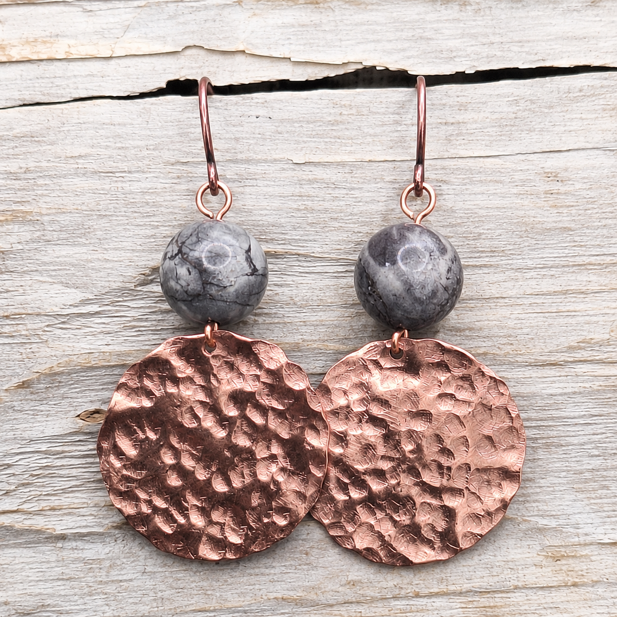Ester - Copper Earrings