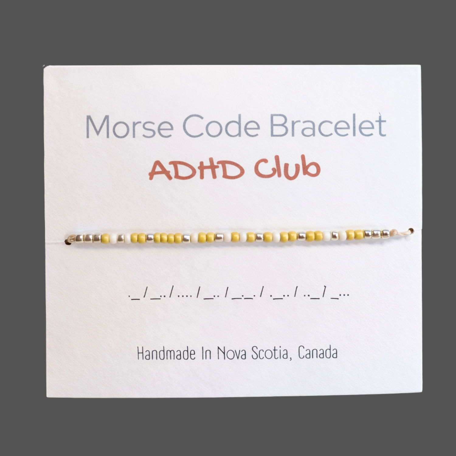 Morse Code Bracelets