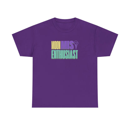 Moon Mist Enthusiast Unisex Heavy Cotton Tee, Graphic Shirt, Ice Cream Lovers