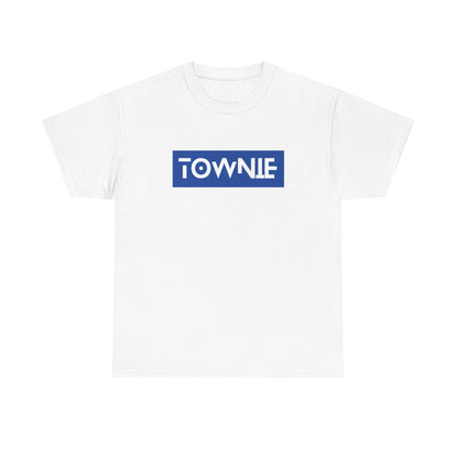 Unisex Heavy Cotton Tee with 'TOWNIE' Print - Casual Style for Everyday Wear
