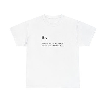 Unisex Heavy Cotton Tee - B'y Tee, Casual Wear, Gift for Him/Her, Street Style