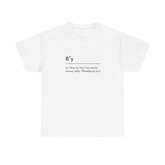 Unisex Heavy Cotton Tee - B'y Tee, Casual Wear, Gift for Him/Her, Street Style