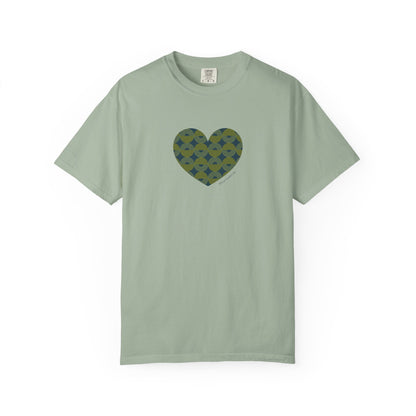 Eco-Friendly Heart Pattern Unisex T-Shirt - #HeartsInMotion