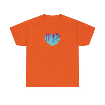 Dripping Heart Graphic Unisex - Perfect for Casual Wear - #HeartsInMotion