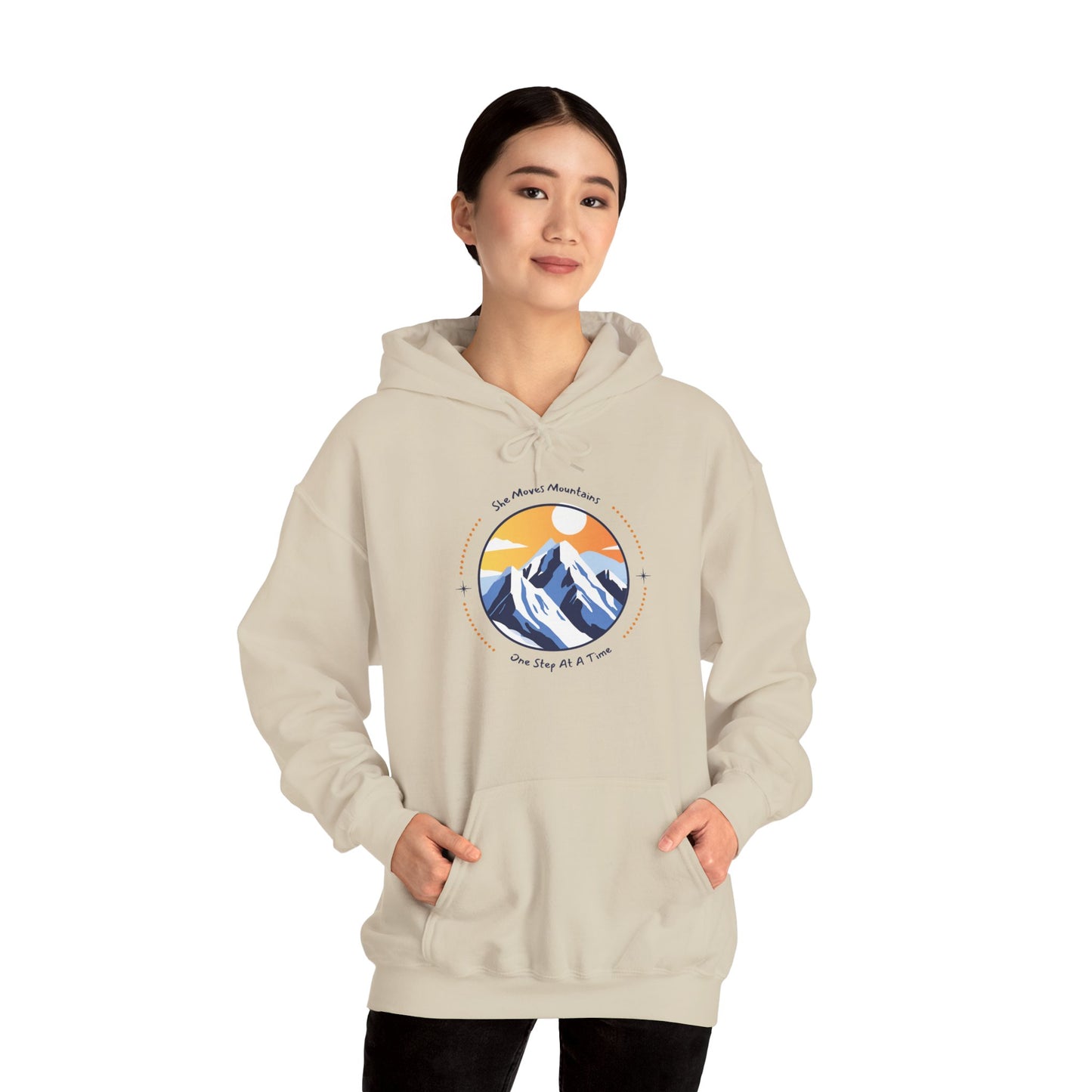 Mountain Sunset Hooded Sweatshirt | Outdoor Adventure Apparel | Nature Lovers