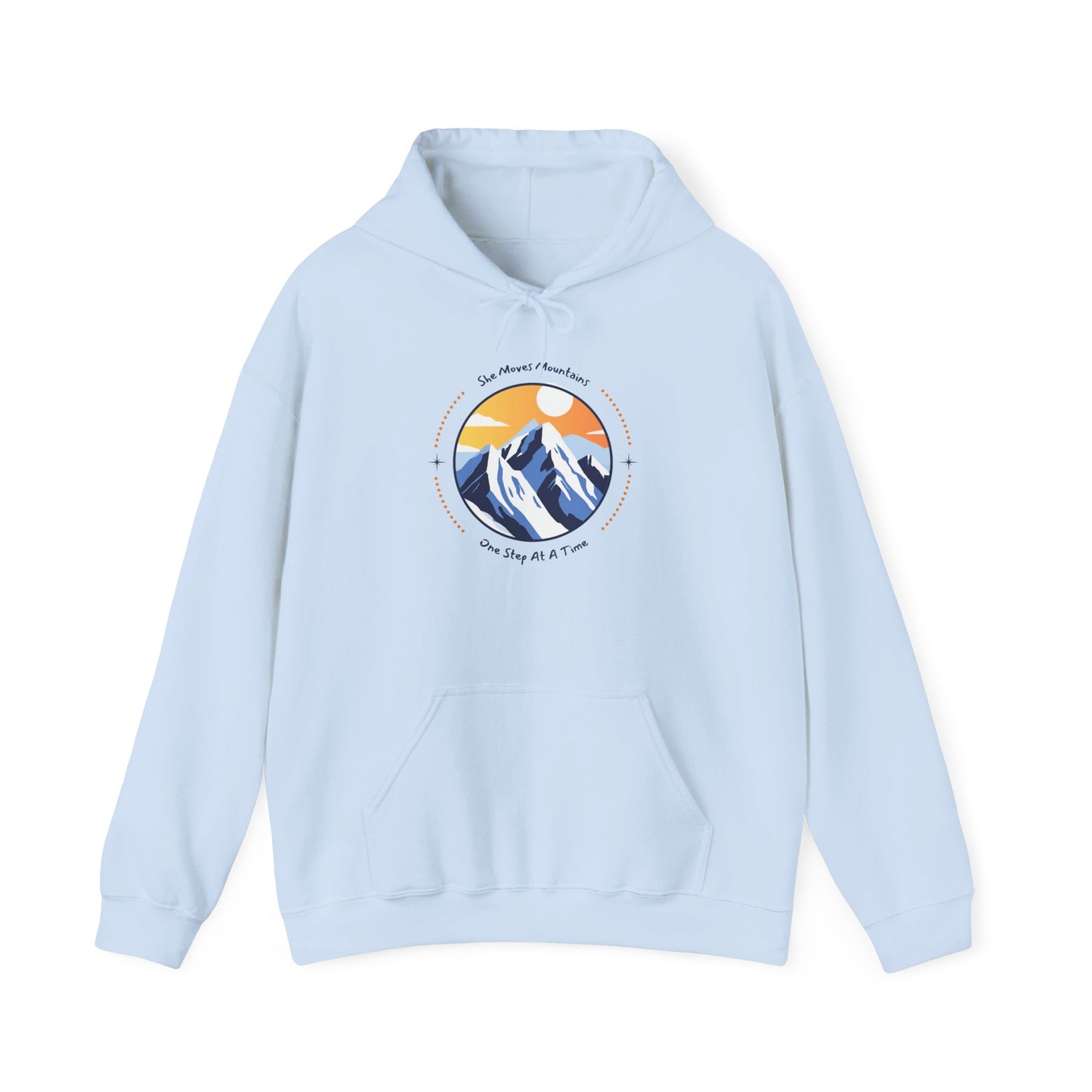 Mountain Sunset Hooded Sweatshirt | Outdoor Adventure Apparel | Nature Lovers