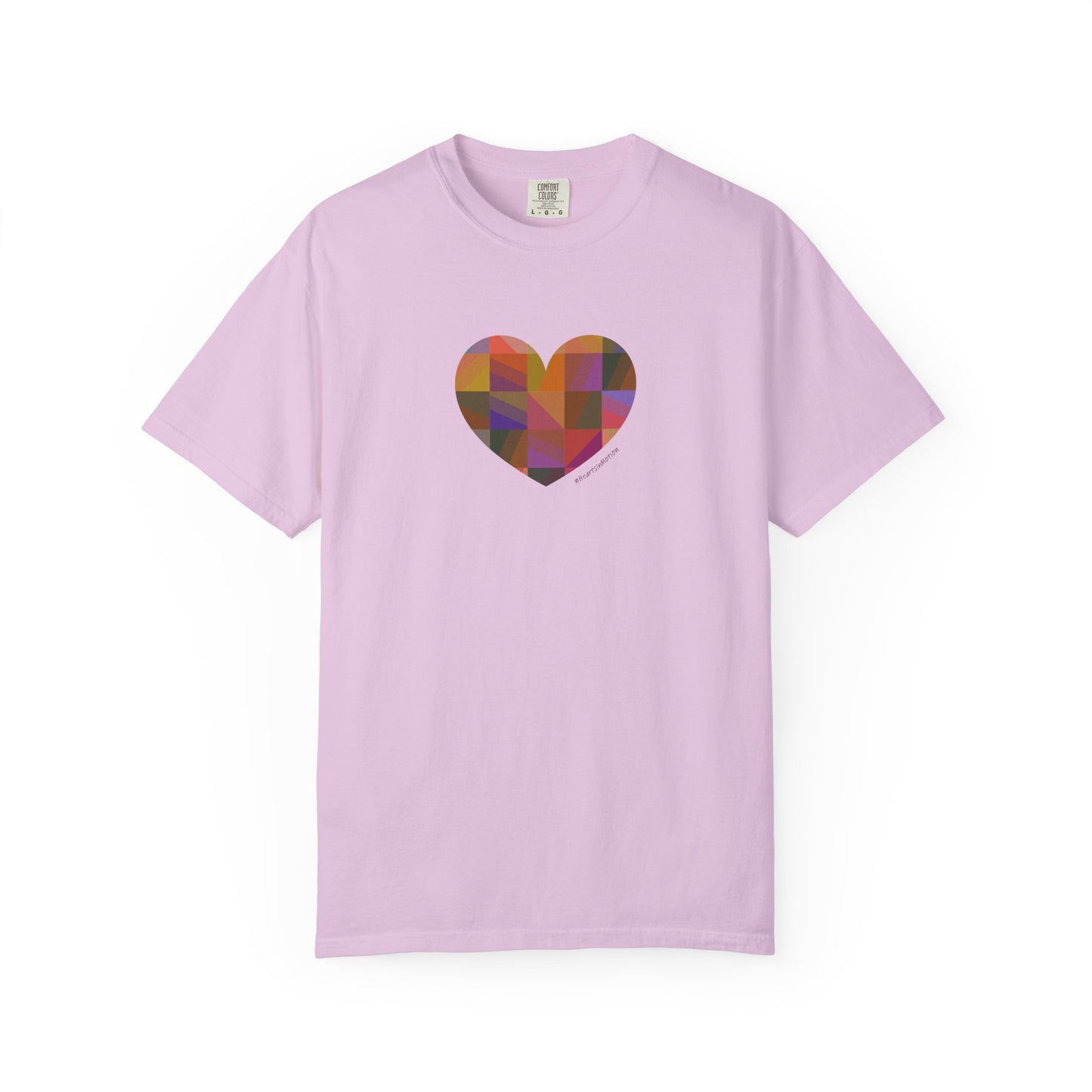Colourful Heart Unisex T-Shirt - Perfect for Love - #HeartsInMotion