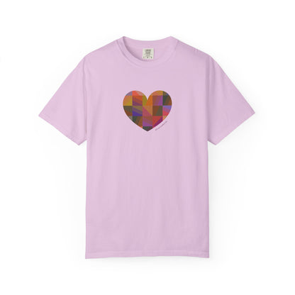 Colourful Heart Unisex T-Shirt - Perfect for Love - #HeartsInMotion