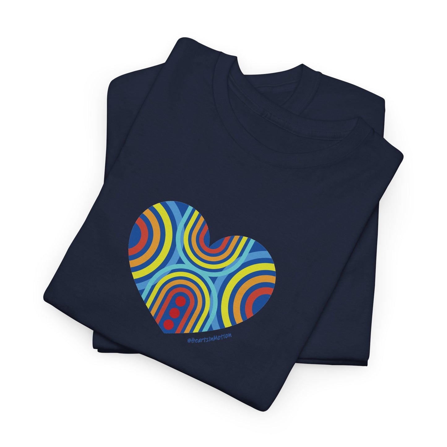 Unisex Heavy Cotton Tee - #HeartsInMotion