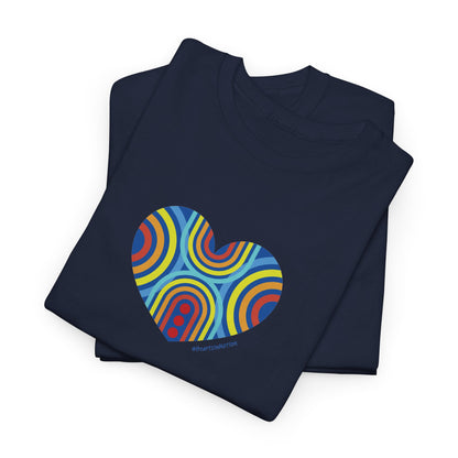 Unisex Heavy Cotton Tee - #HeartsInMotion
