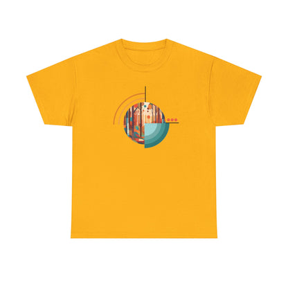 Modern Graphic Tee, Unisex Cotton T-Shirt, Casual Wear, Stylish Gift,