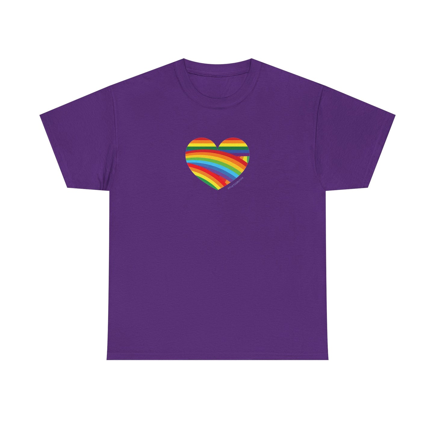 Rainbow Heart Unisex - Celebrate Love and Diversity - #HeartsInMotion