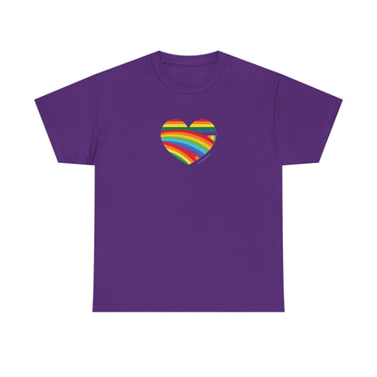 Rainbow Heart Unisex - Celebrate Love and Diversity - #HeartsInMotion