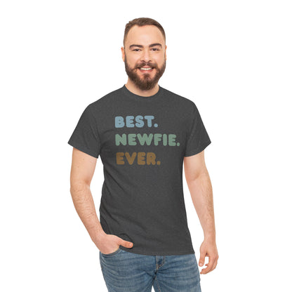 Best Newfie Ever Unisex Heavy Cotton Tee, Gift for Newfoundlander