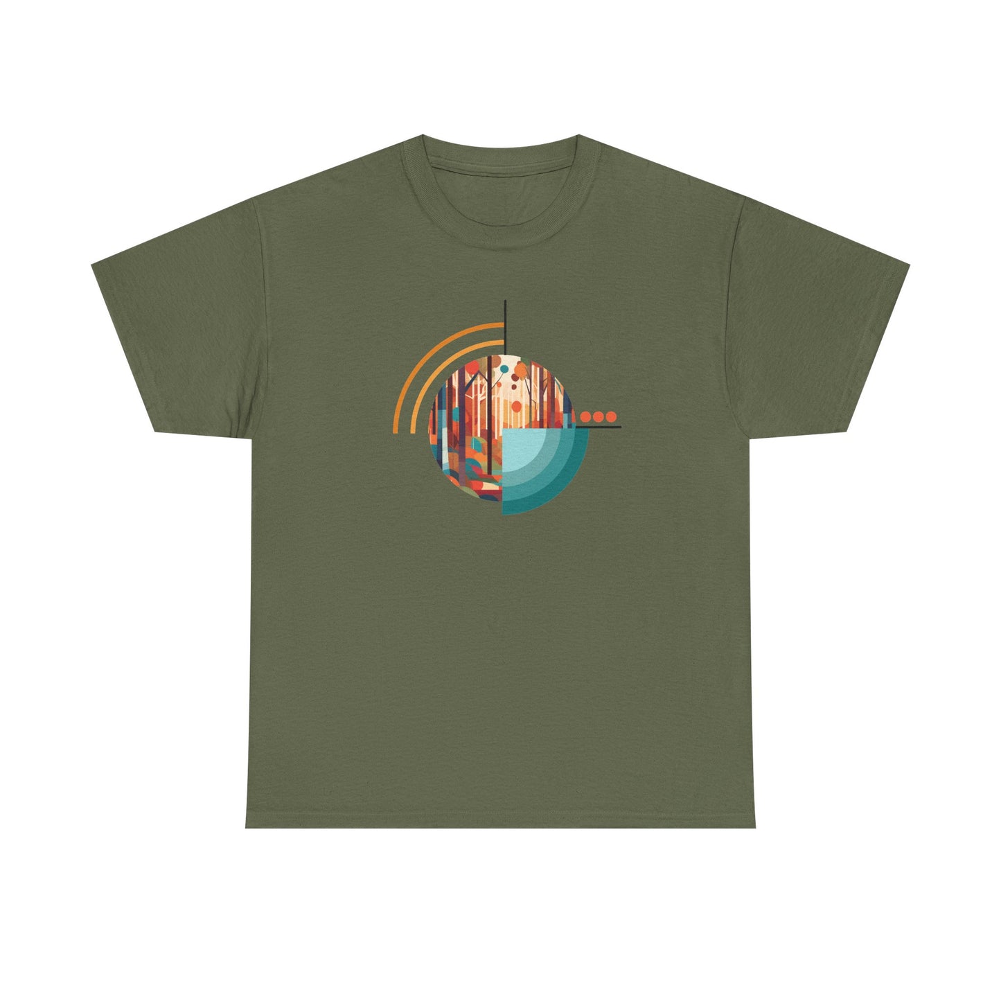 Modern Graphic Tee, Unisex Cotton T-Shirt, Casual Wear, Stylish Gift,
