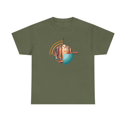 Modern Graphic Tee, Unisex Cotton T-Shirt, Casual Wear, Stylish Gift,