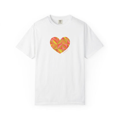 Heart Pattern Unisex Garment-Dyed T-Shirt | #HeartsInMotion