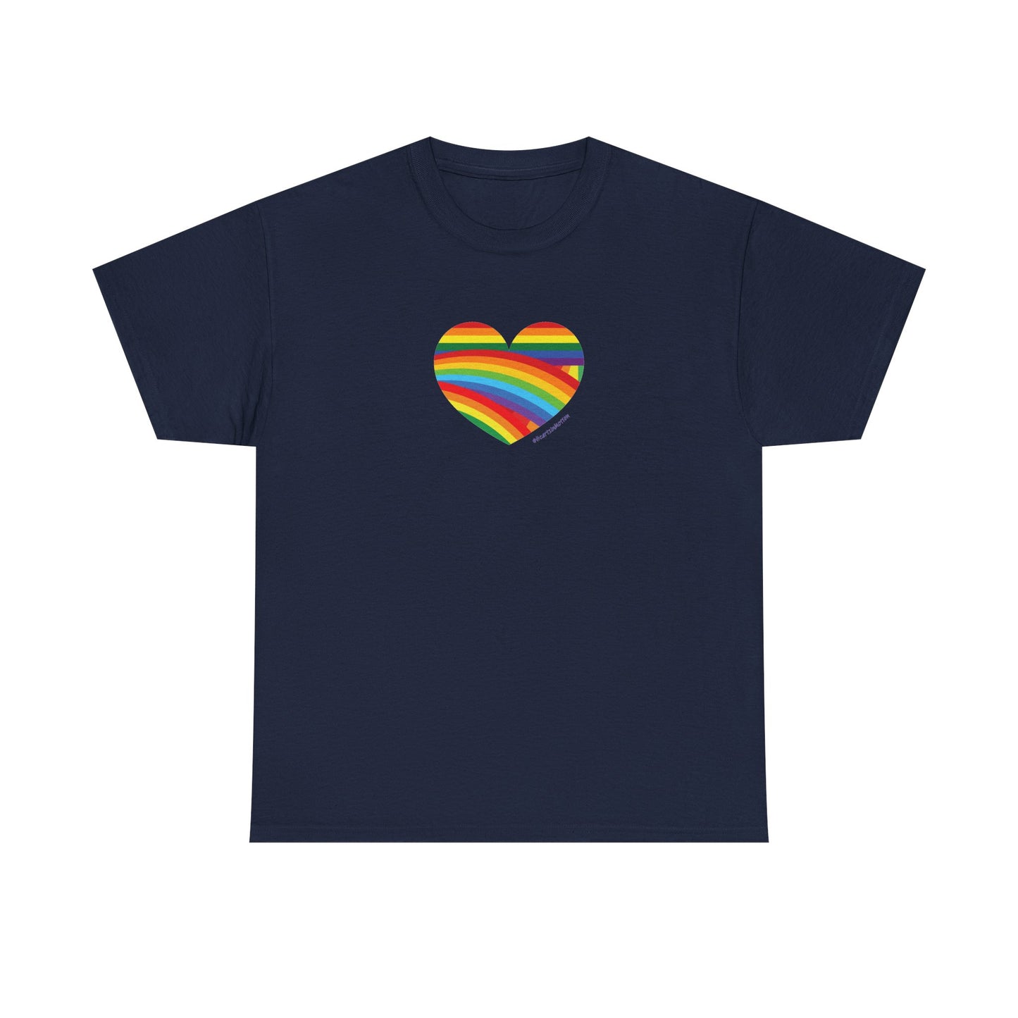 Rainbow Heart Unisex - Celebrate Love and Diversity - #HeartsInMotion