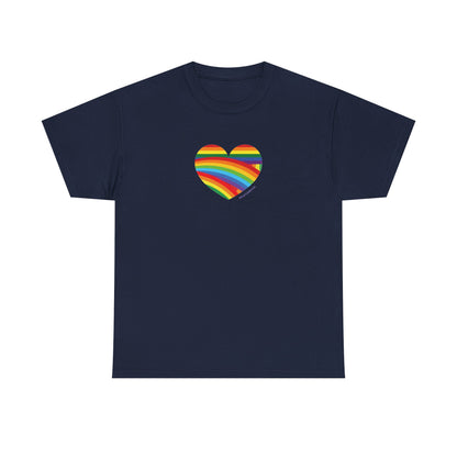 Rainbow Heart Unisex - Celebrate Love and Diversity - #HeartsInMotion