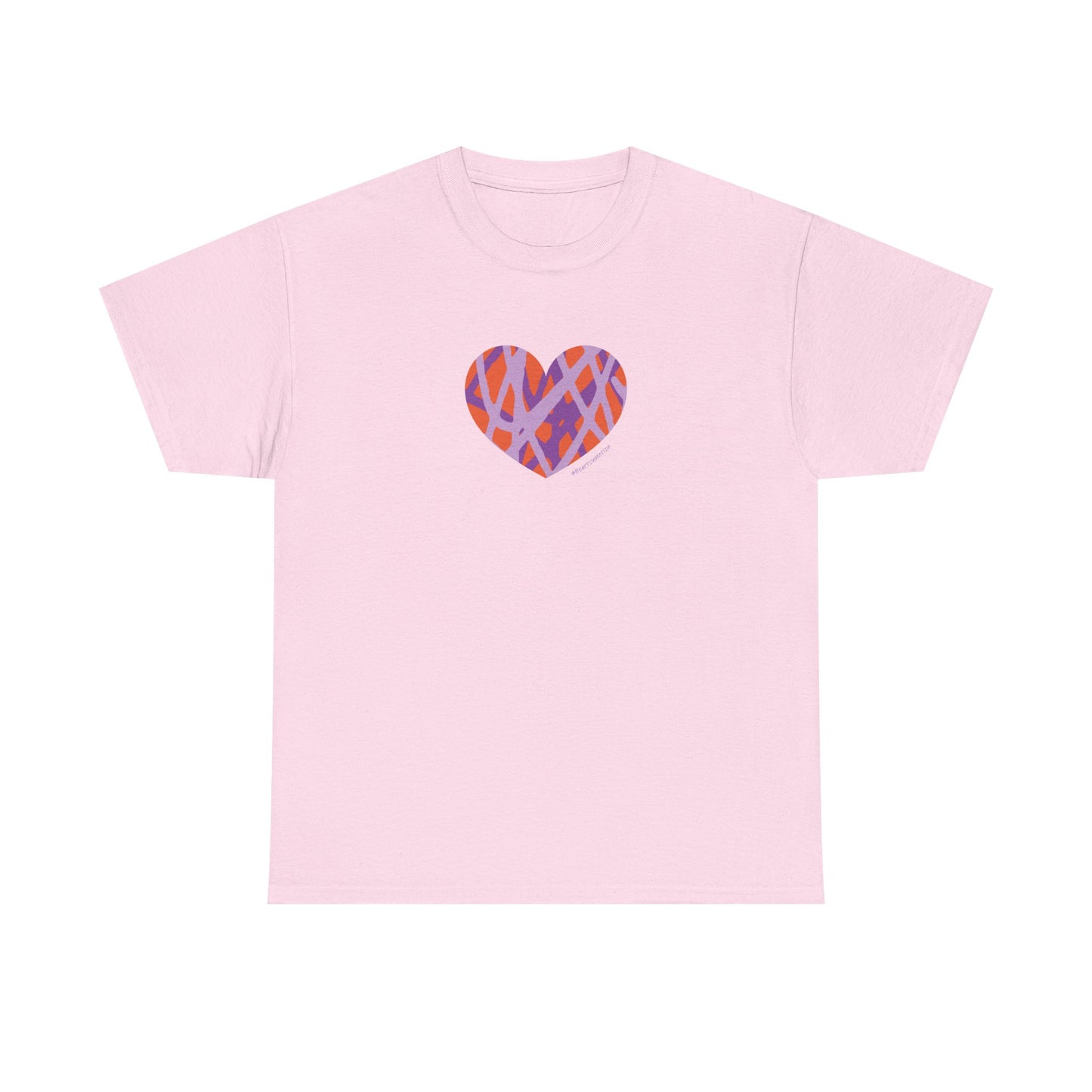 Colorful Heart Unisex Tee - Perfect for Love & Friendship #HeartsInMotion