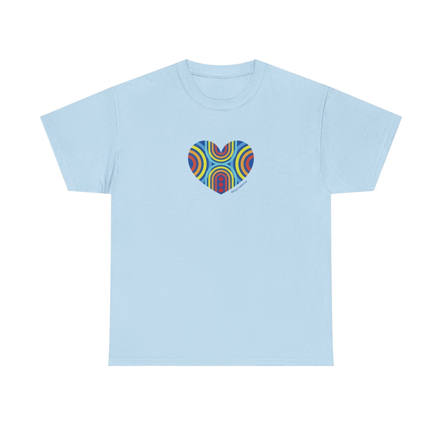 Unisex Heavy Cotton Tee - #HeartsInMotion