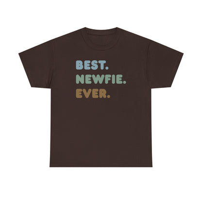 Best Newfie Ever Unisex Heavy Cotton Tee, Gift for Newfoundlander