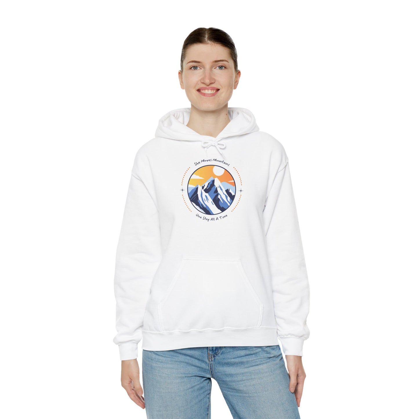 Mountain Sunset Hooded Sweatshirt | Outdoor Adventure Apparel | Nature Lovers