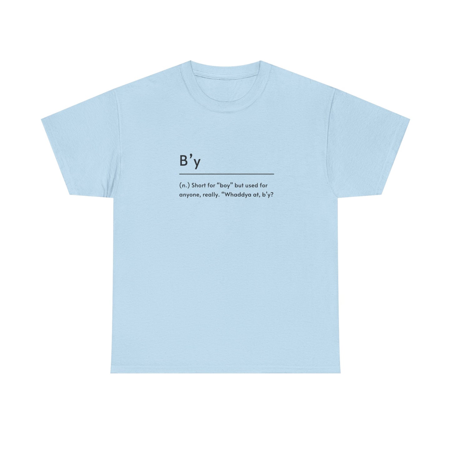 Unisex Heavy Cotton Tee - B'y Tee, Casual Wear, Gift for Him/Her, Street Style