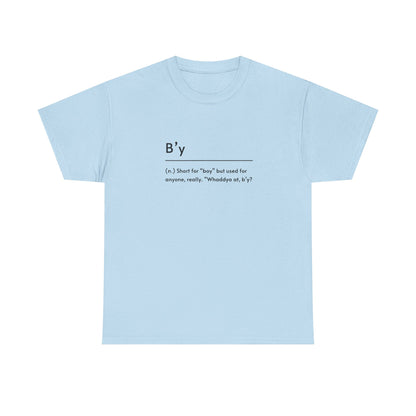 Unisex Heavy Cotton Tee - B'y Tee, Casual Wear, Gift for Him/Her, Street Style