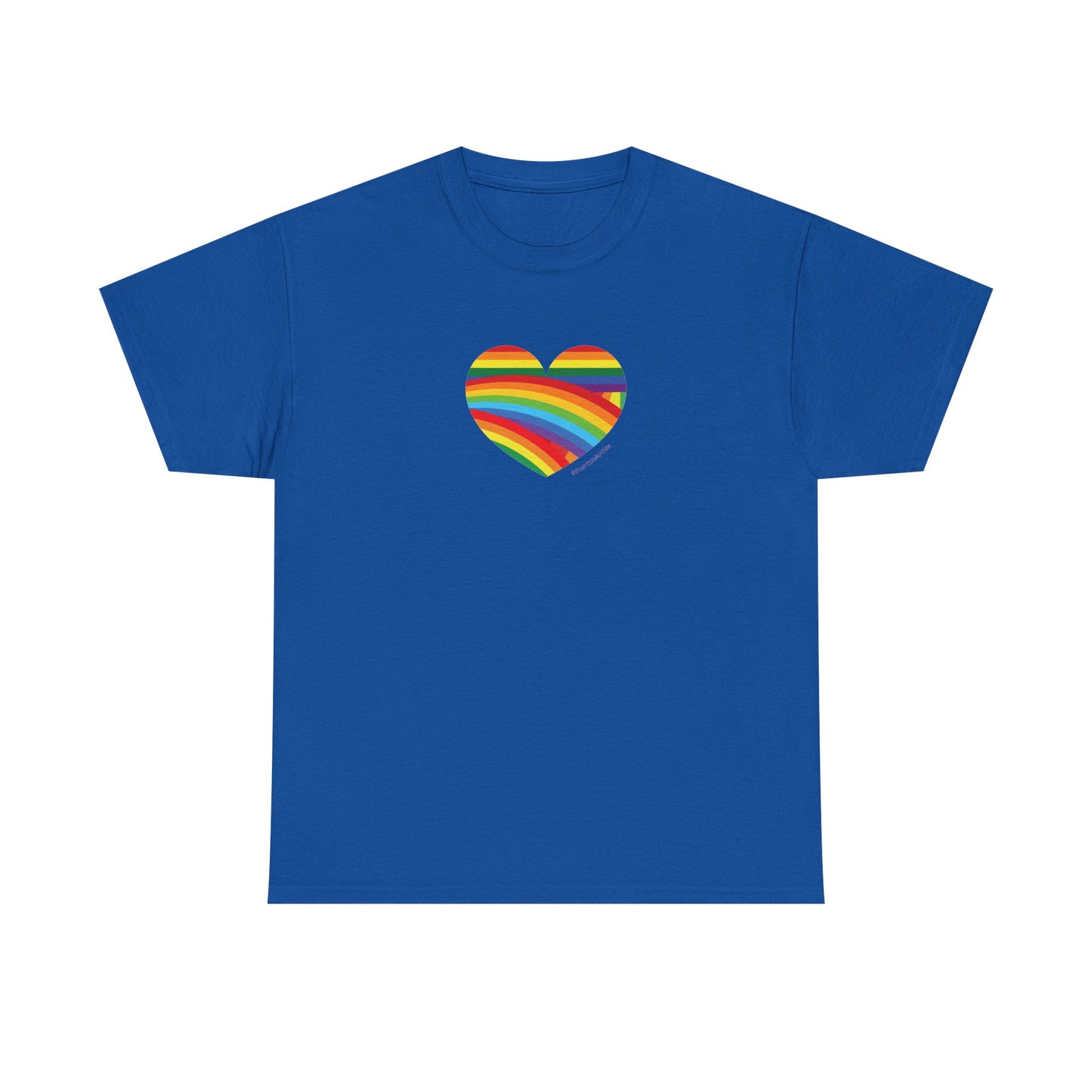 Rainbow Heart Unisex - Celebrate Love and Diversity - #HeartsInMotion
