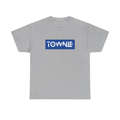 Unisex Heavy Cotton Tee with 'TOWNIE' Print - Casual Style for Everyday Wear