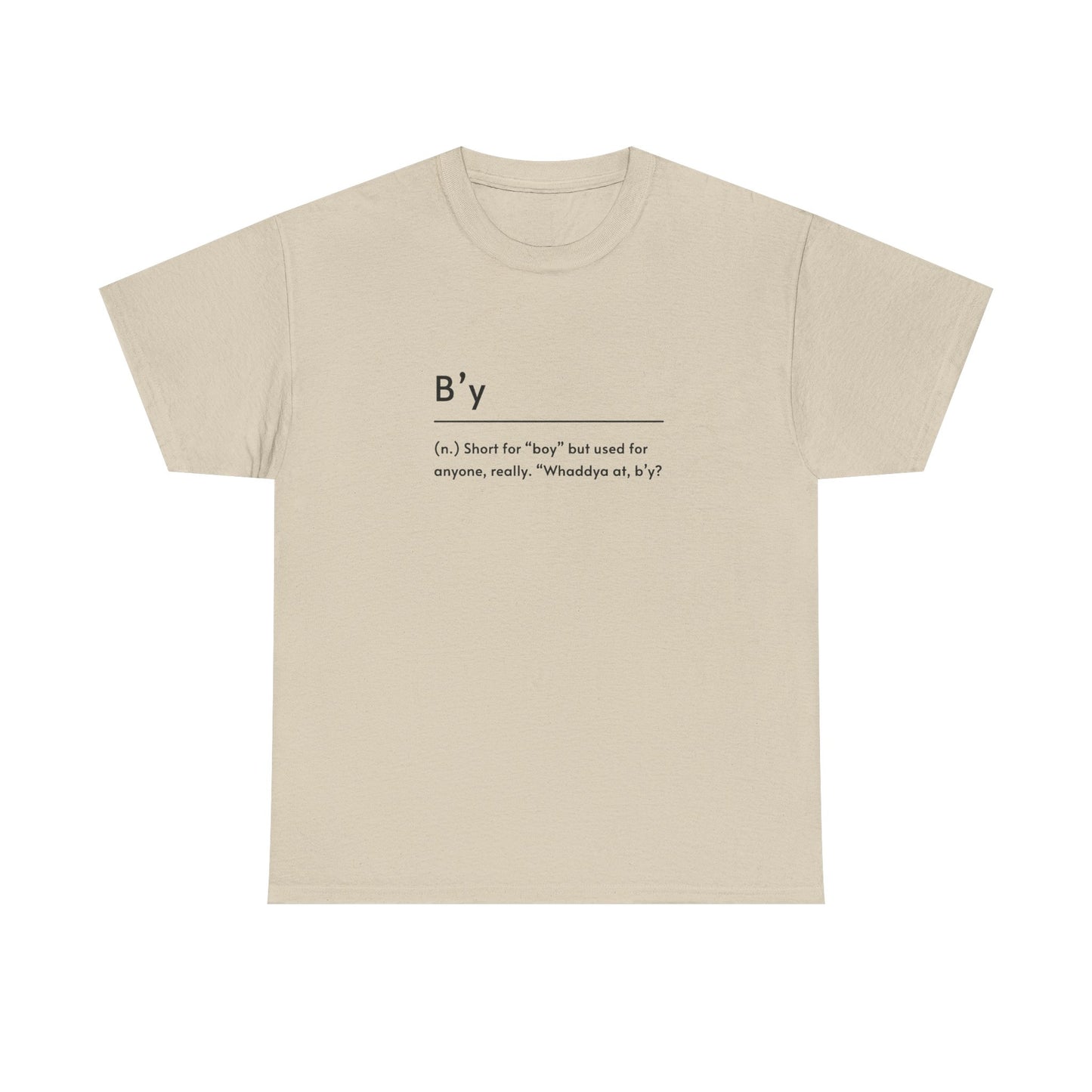 Unisex Heavy Cotton Tee - B'y Tee, Casual Wear, Gift for Him/Her, Street Style