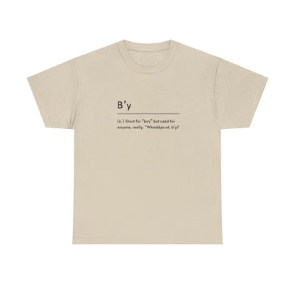 Unisex Heavy Cotton Tee - B'y Tee, Casual Wear, Gift for Him/Her, Street Style
