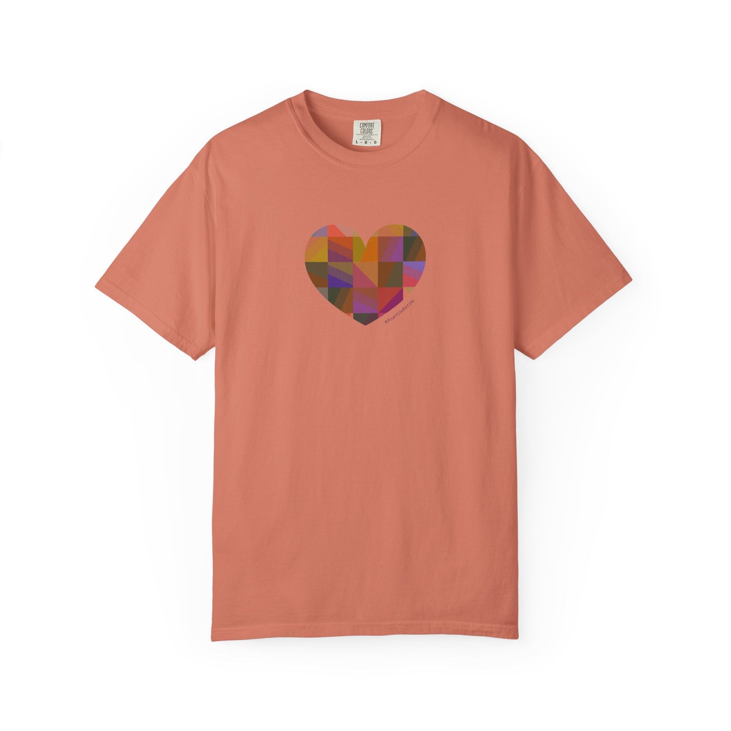 Colourful Heart Unisex T-Shirt - Perfect for Love - #HeartsInMotion