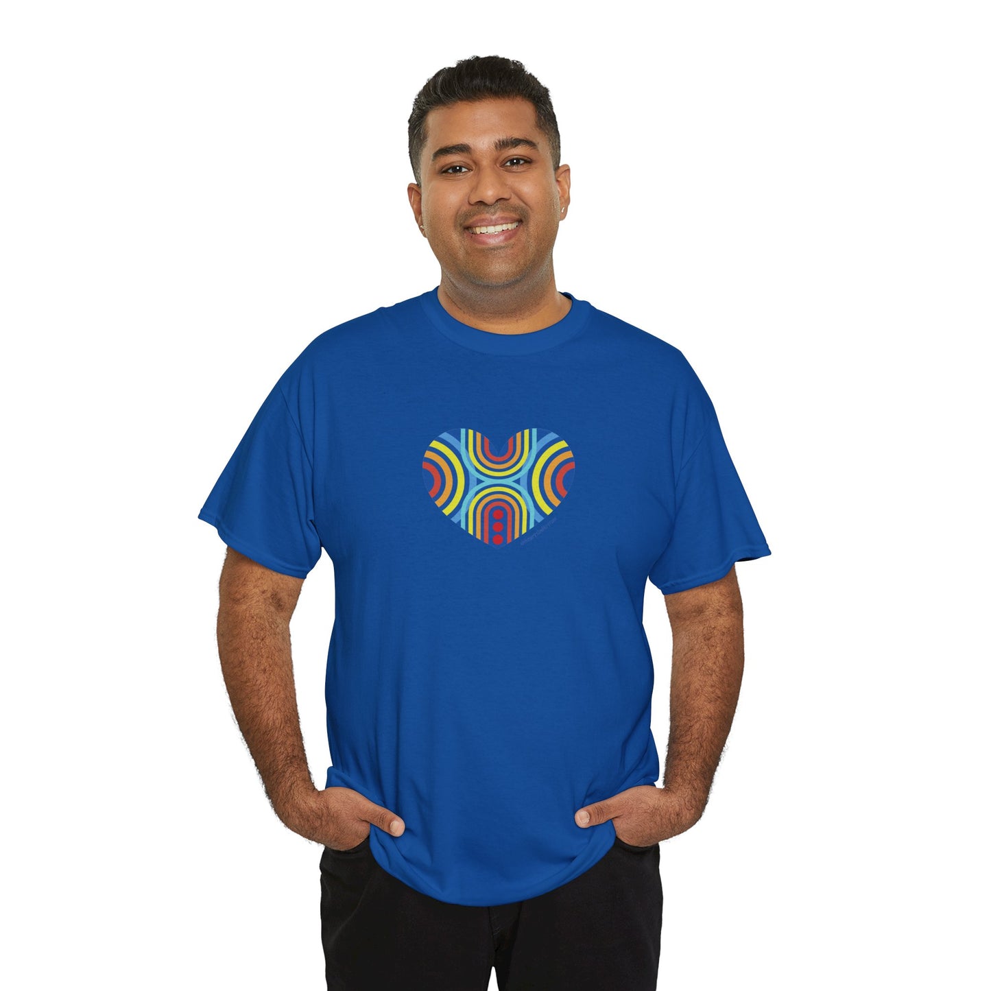 Unisex Heavy Cotton Tee - #HeartsInMotion