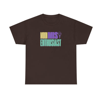 Moon Mist Enthusiast Unisex Heavy Cotton Tee, Graphic Shirt, Ice Cream Lovers