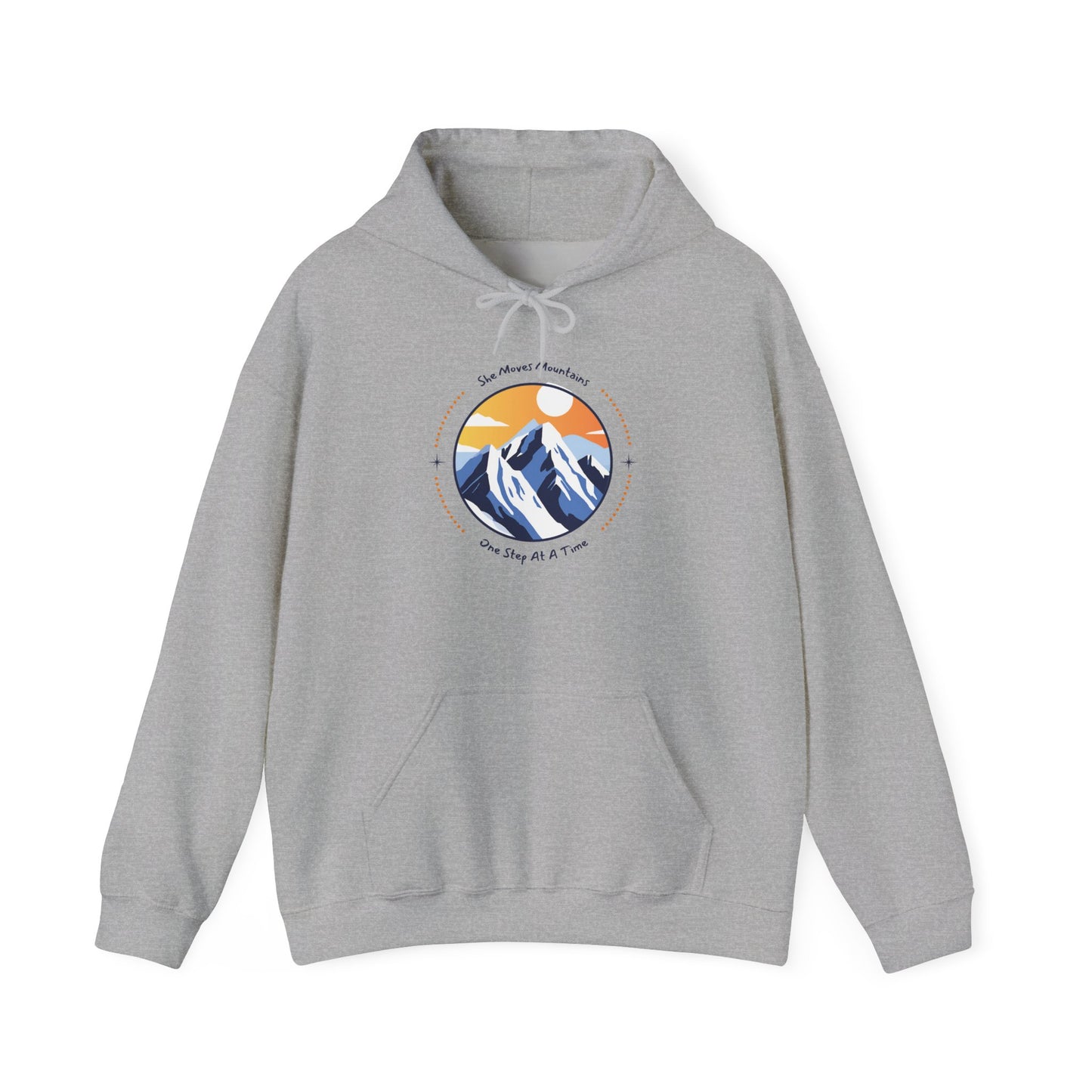 Mountain Sunset Hooded Sweatshirt | Outdoor Adventure Apparel | Nature Lovers