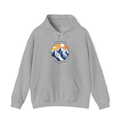 Mountain Sunset Hooded Sweatshirt | Outdoor Adventure Apparel | Nature Lovers