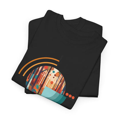 Modern Graphic Tee, Unisex Cotton T-Shirt, Casual Wear, Stylish Gift,