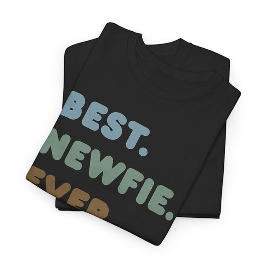 Best Newfie Ever Unisex Heavy Cotton Tee, Gift for Newfoundlander