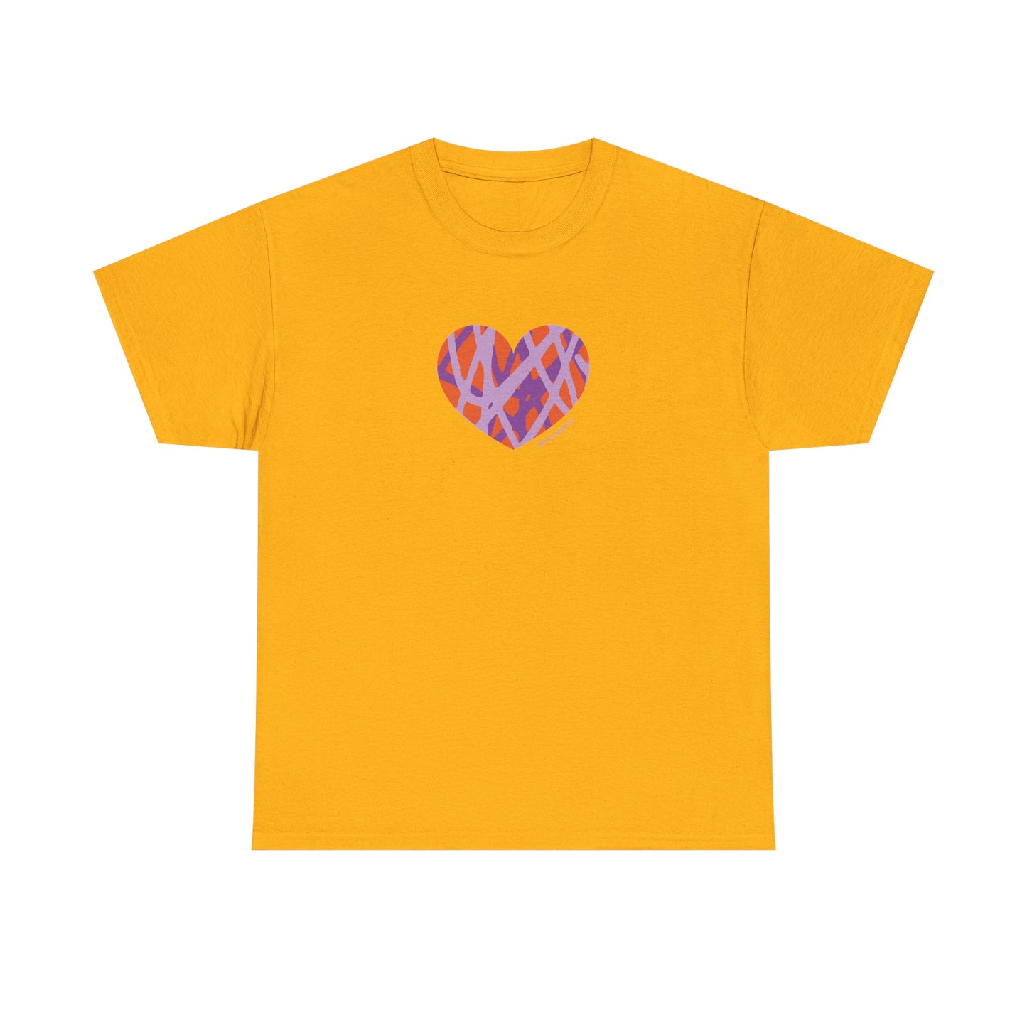 Colorful Heart Unisex Tee - Perfect for Love & Friendship #HeartsInMotion